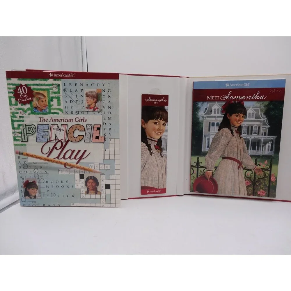 American‎ Girls Samantha Activity Set includes Sealed Trading Cards